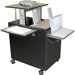 5-Shelf Presentation Station with Cabinet