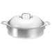Stainless 6-Qt. Round Braiser