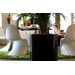 Fang Cilinder Lacquered Square Flower Pot Planter
