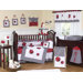 Polka Dot Ladybug 9 Piece Crib Bedding Set