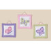 Butterfly Pink and Purple Collection Wall Hangings 