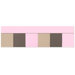 Soho Pink and Brown Wallpaper Border