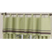 Hotel Green and Brown Collection Window Valance 