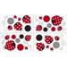 Little Ladybug Collection Wall Decal Stickers 
