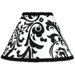 Isabella Hot Pink Lamp Shade in Black / White