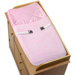 Chenille Pink Collection Changing Pad Cover 