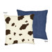 Wild West Cowboy Collection Decorative Pillow  - Cow Print
