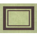 Green and Brown Hotel Floor Rug