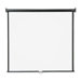 Wall or Ceiling Projection Screen in White Matte with Black Matte Casing
