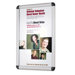 Clip-Frame Wall and Desktop Sign Holder in Aluminum