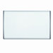 Magnetic Dry Erase Board, Painted Steel, 11 x 14, White/Aluminum Frame
