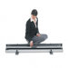 Euro Portable Cinema Screen with Black Carrying Case