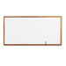 Standard Dry-Erase Board in White Oak with Oak-Finished Wood Frame