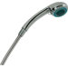 Three Function Shower Head and Hose in Chrome