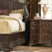 Grand European 3 Drawer Nightstand