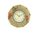 Tiki Parrot Wall Clock