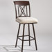 43.7" Memory Return Swivel Stool in Autumn Rust