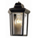Outdoor 12"  Wall Lantern with Beveled Glass Shade