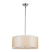 Metro Tempo 3 Light Kitchen Island Drum Pendant