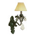One Light Wall Sconce in Enriched Iron