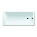 71 X 31.5" Puro Three Wall Tub with Reversible Drain, Feet Included