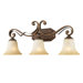 Pemberly Court 3 Light Bath Vanity Light