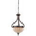 Sultan 3 Light Inverted Pendant