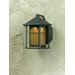 One Light Outdoor Small Wall Lantern in Oil Rubbed Bronze