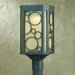 One Light Outdoor Post Lantern in Oil Rubbed Bronze
