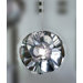 Floral Pendant in Chrome