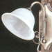 Alava II Traditional Wall Sconce in Silver Oxide