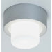 Mini Rondo Flush Mount in Satin Aluminum