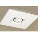 Polifemo 7.75" Flush Mount with White Glass