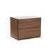 City 2 Drawer Nightstand