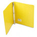 Recycled Presstex Round Ring Binder, 1in Capacity, Yellow