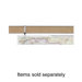 Map Rail, 1"x8', Satin Aluminum
