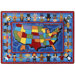 Educational I'm an American Kids Rug