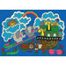 Educational Noah's Ark Kids Rug
