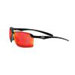 County Choppers� OCC 102 Style Safety Glasses With Black Frame And Red Mirror Lens (10 Per Box)