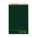 Gold Fibre Spiral Steno Book, Gregg Rule, 6 x 9, White/GN, 144 Sheets/Pad