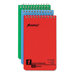 Wirebound Pocket Memo Book, College/Narrow Rule, 3 x 5, WE, 60-Sheet, 3/pk                                                   