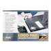 Desk Pad w/Cover Sheet, 20"x31", Black