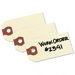 Unstrung Shipping Tag with Reinforced Eyelet, 2-3/4 x 1-3/8, Manila, 1000/Pack                                               