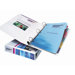 Nonstick Heavy-Duty EZD Reference View Binder, 4in Capacity, White