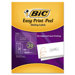 Easy Print & Peel Clear Mailing Labels (900/Pack)