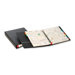 Business Card File Binder, Ltr, 1-1/2", 25 Pgs, 11-5/8"x10-3/4"x2", BK
