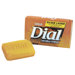 2.5 oz Antibacterial Deodorant Bar Soap Unwrapped in White
