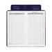 Deluxe Automobile Mileage Log Book, 3-1/4"x6-1/4", Blue