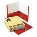 Oxford Two-Pocket Laminated Paper Folder, 100-Sheet Capacity