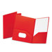 Oxford Twin-Pocket Polypropylene Portfolio